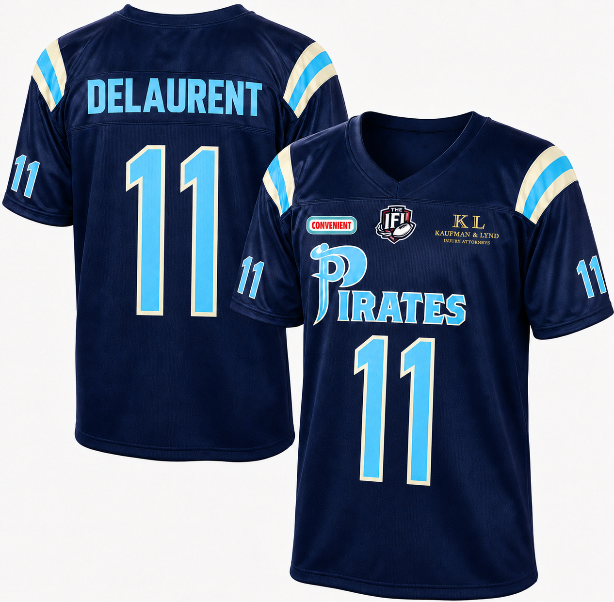 #11 Delaurent Orlando Pirates Replica Jersey