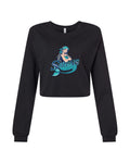Women's FWD Fashion Crop Long Sleeve Tee