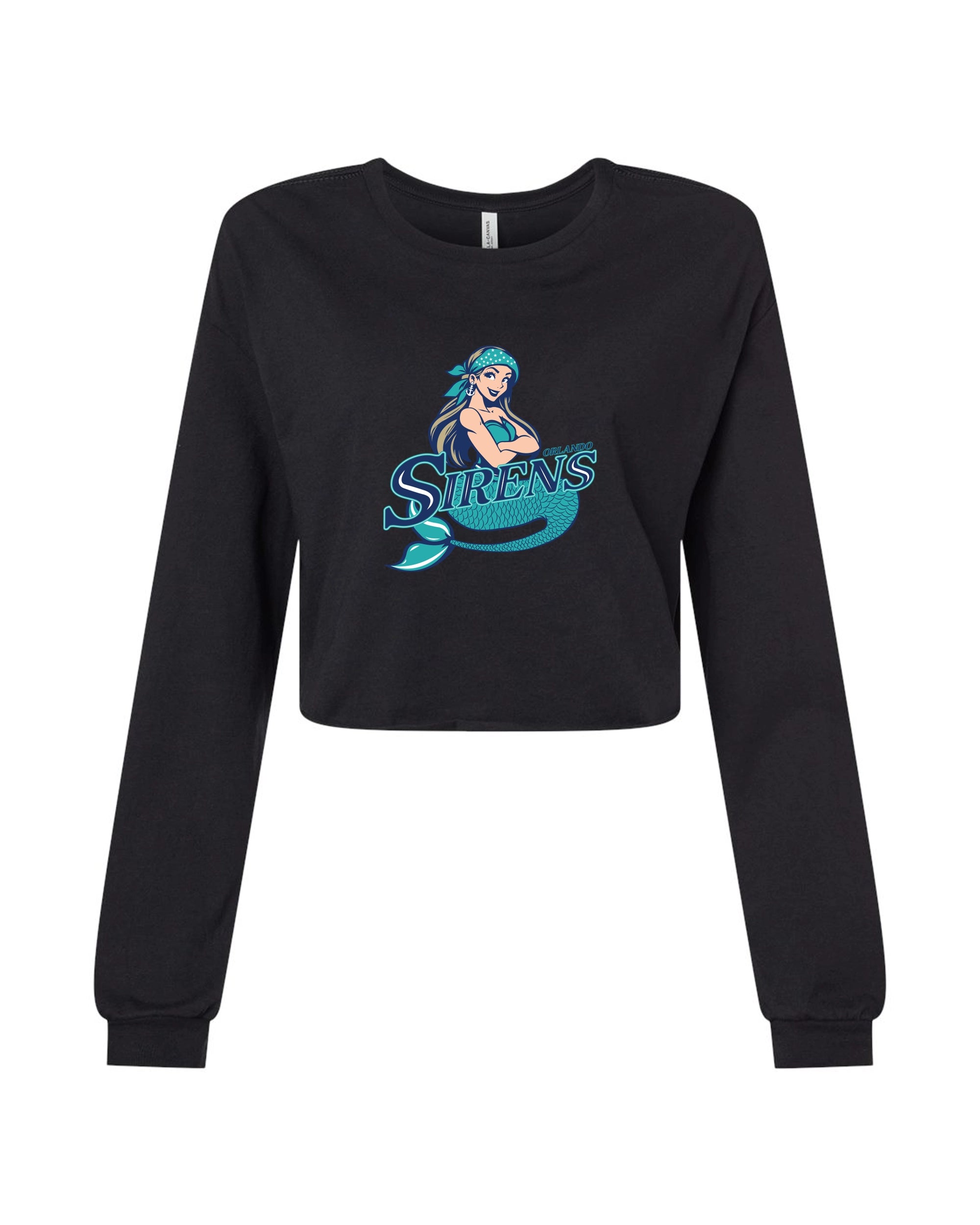 Women's FWD Fashion Crop Long Sleeve Tee