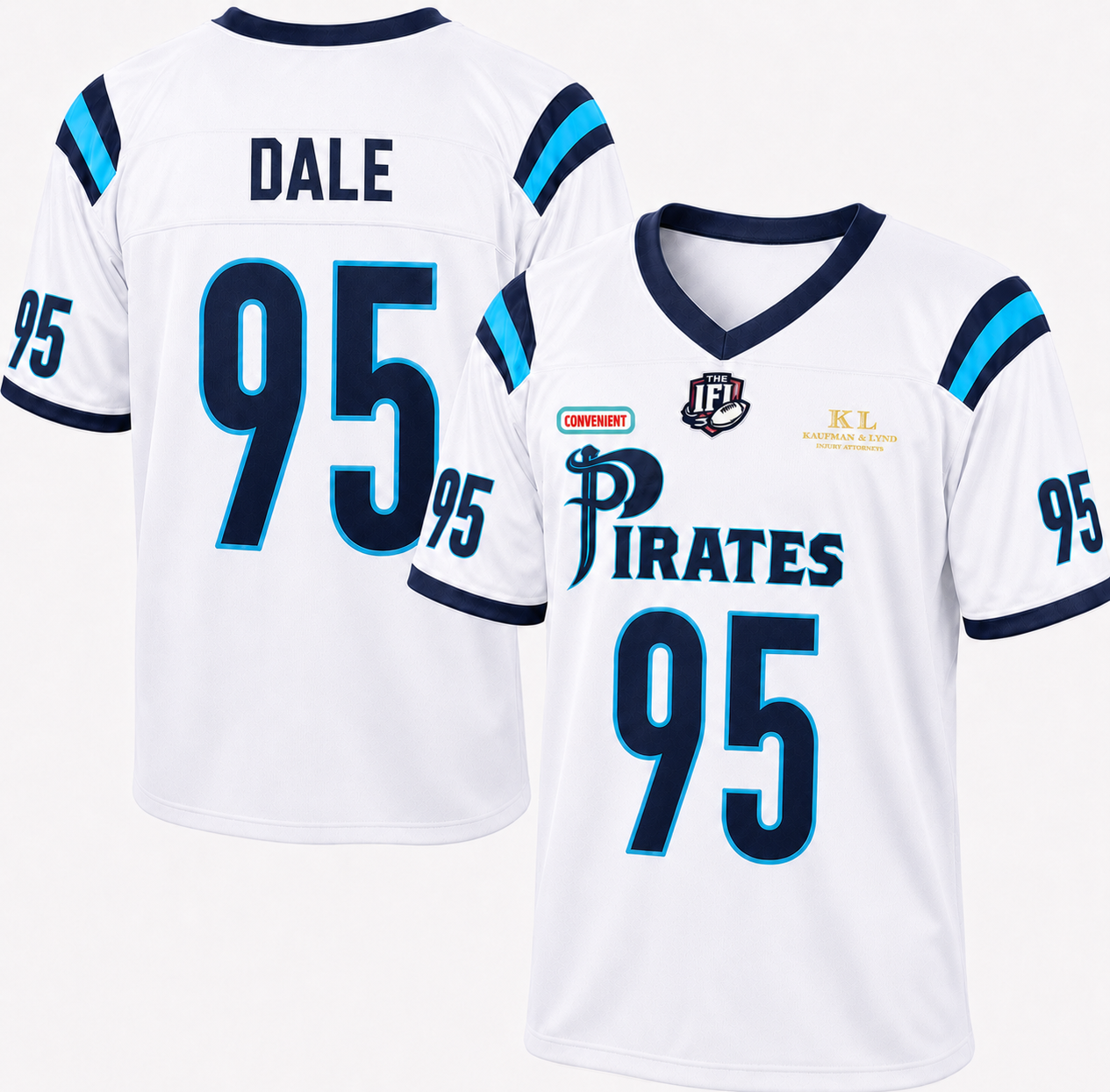 #95 Dale Orlando Pirates Replica Jersey