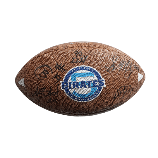 Team Signed "5th Year" Anniversary Football