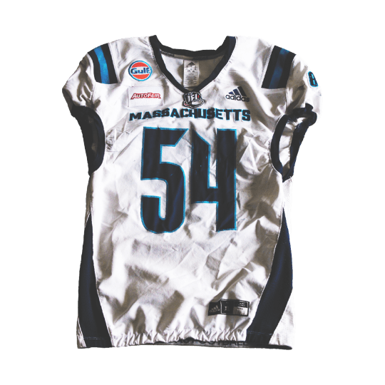 Massachusetts Pirates adidas Away Jersey - White